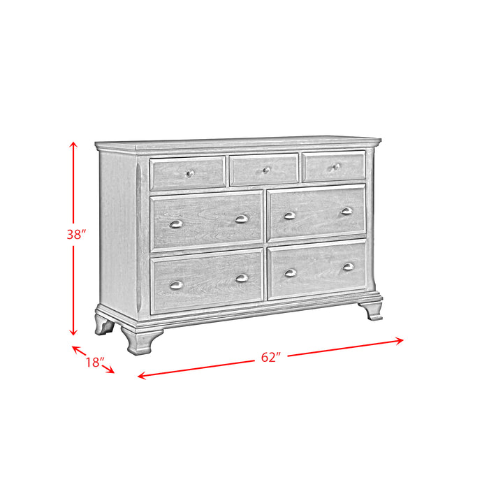 Canton Dresser Cherry - In Home Furniture (San Antonio, TX)