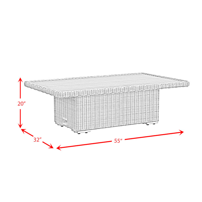 Carmona Coffee Table - Natural - In Home Furniture (San Antonio, TX)
