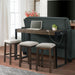 Caesar Occasional Bar Table Single Pack (Table + Three Stools) - In Home Furniture (San Antonio, TX)