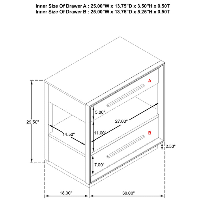 Durango Bedroom Set - In Home Furniture (San Antonio, TX)