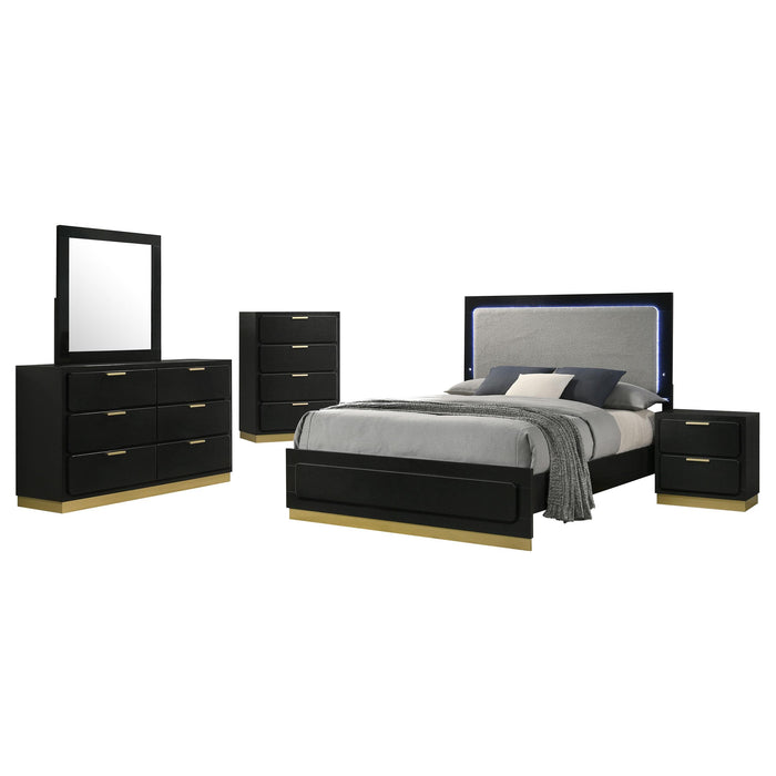 Caraway 5 Pc Bedroom Set - In Home Furniture (San Antonio, TX)