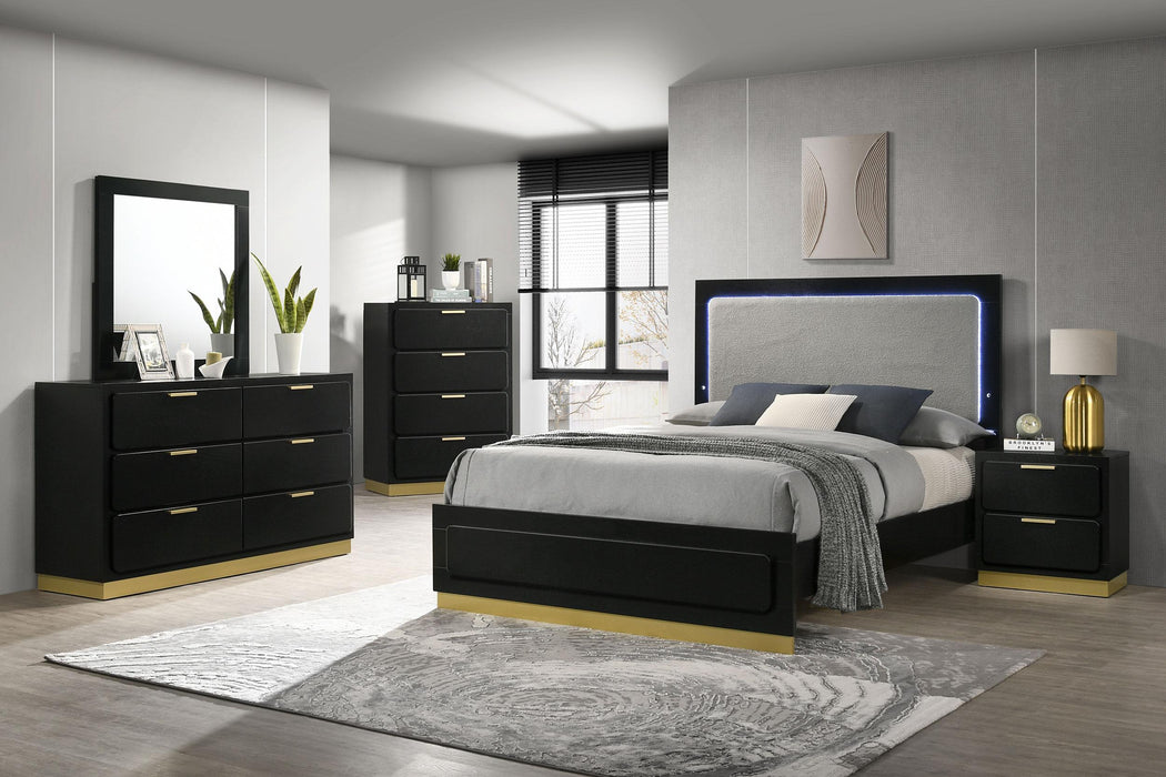 Caraway 5 Pc Bedroom Set - In Home Furniture (San Antonio, TX)