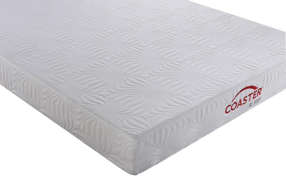 Keegan Twin Memory Foam Mattress White