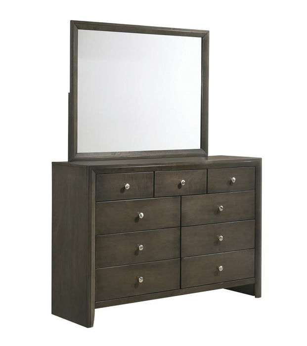 Serenity Rectangular Dresser Mirror Mod Grey