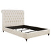 Devon Tufted Upholstered California King, Eastren King, & Queen Bed Beige image