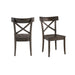 (D210-43C) Coronado- Side Chair (2/Ctn)- Chocolate - In Home Furniture (San Antonio, TX)