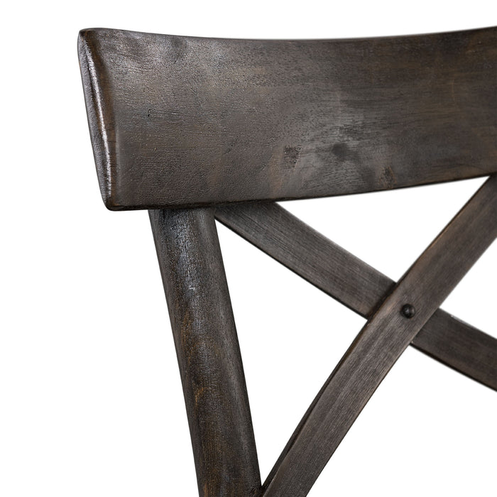 (D210-22C) Coronado- 24'' Counter Stool- Chocolate