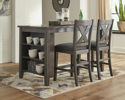 Caitbrook Counter Height Dining Package - In Home Furniture (San Antonio, TX)