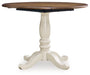 Wirloni Dining Drop Leaf Table - In Home Furniture (San Antonio, TX)