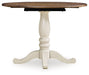 Wirloni Dining Drop Leaf Table - In Home Furniture (San Antonio, TX)
