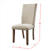Jax Upholstery Back Side Chair (2 Per Pack) - In Home Furniture (San Antonio, TX)