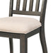 Stone Dining 7PC Set- Table, 4 Side Chairs, & 2 Parson Chairs - In Home Furniture (San Antonio, TX)