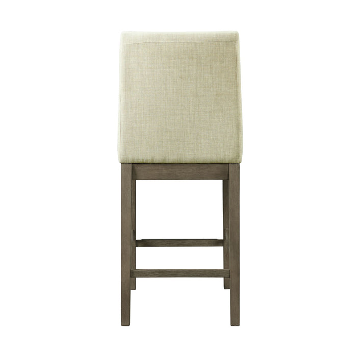 Dapper Counter Side Chair (Grey Finish) (Two Per Carton) - In Home Furniture (San Antonio, TX)