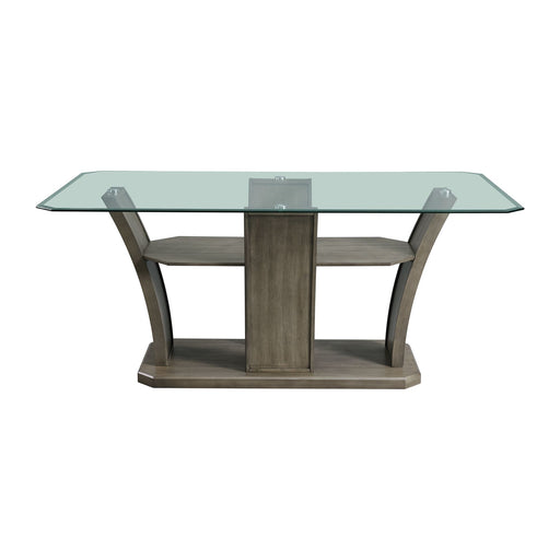 Dapper Grey Rectangular Dining Table - In Home Furniture (San Antonio, TX)