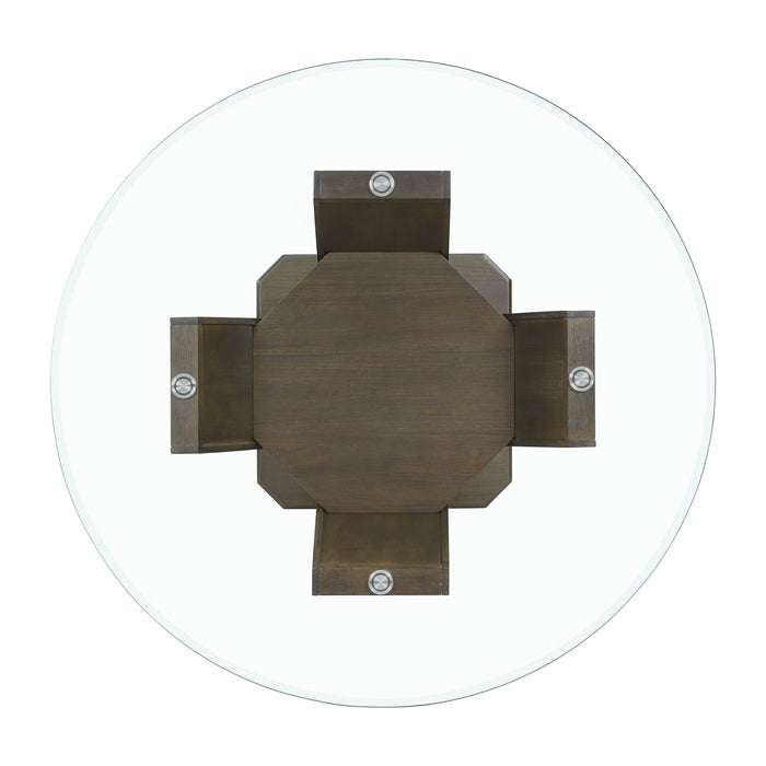 Dapper Round Dining Table - In Home Furniture (San Antonio, TX)