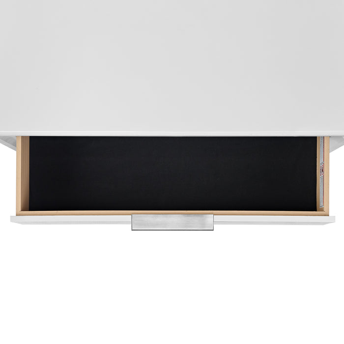 Denmark 5-Drawer Chest in White - In Home Furniture (San Antonio, TX)