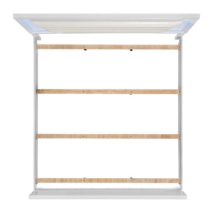 Denmark UPH Bedroom Set with Lights - In Home Furniture (San Antonio, TX)