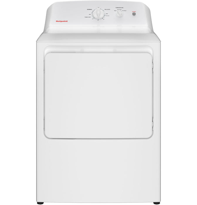 HOTPOINT 6.2 Cu. Ft. White Dryer