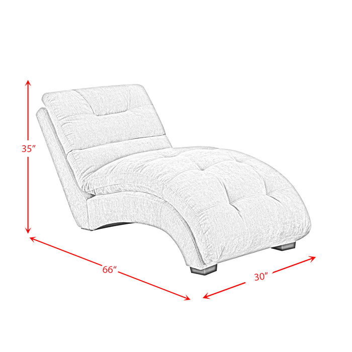 Dominick Chaise In Amigo Linen - In Home Furniture (San Antonio, TX)