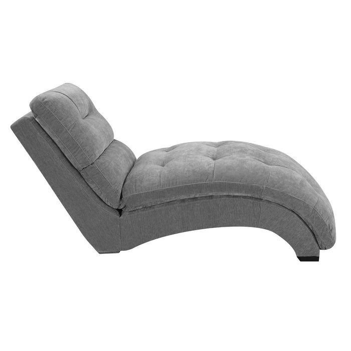 Dominick Chaise In Amigo Granite - In Home Furniture (San Antonio, TX)