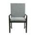 Donovan Upholstery Arm Chair Dark (2 Per Pack) - In Home Furniture (San Antonio, TX)