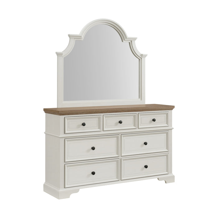 Eastwood Youth UPH Bedroom Set in Off-White - In Home Furniture (San Antonio, TX)