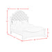 Eastwood Youth UPH Bedroom Set in Off-White - In Home Furniture (San Antonio, TX)
