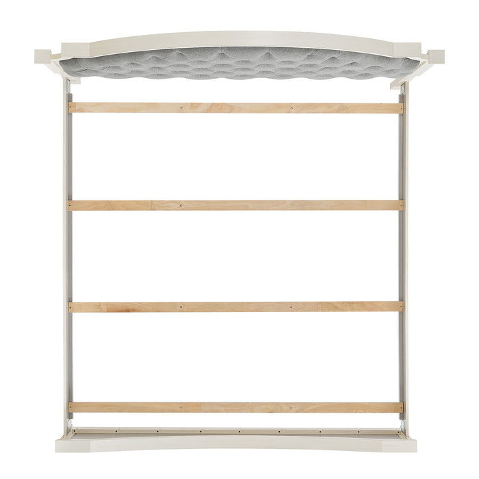 Eastwood Youth UPH Bed in Off-White - In Home Furniture (San Antonio, TX)