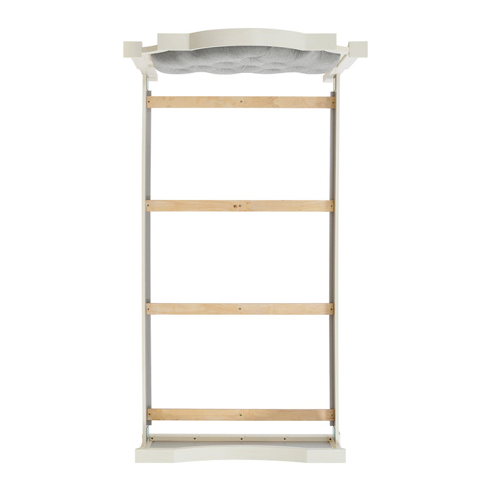 Eastwood Youth UPH Bed in Off-White - In Home Furniture (San Antonio, TX)