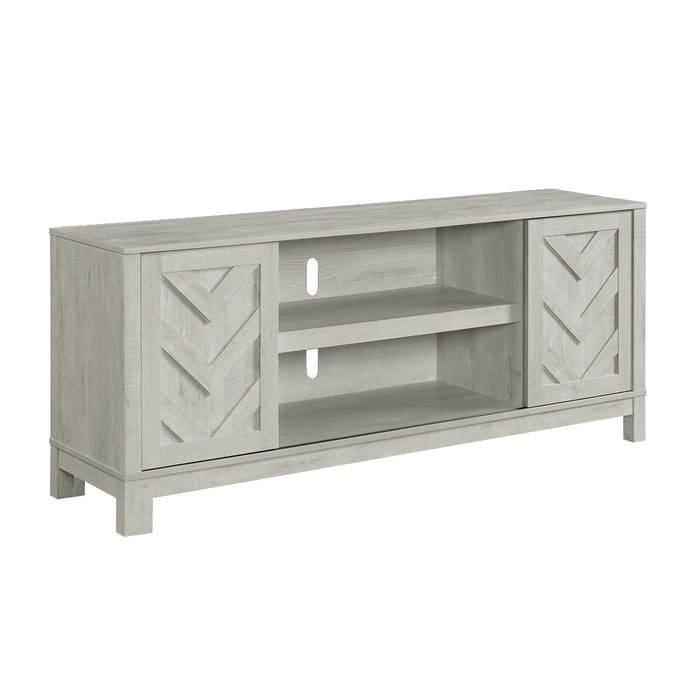 Eleanor 70" TV Stand with Sliding Door in White