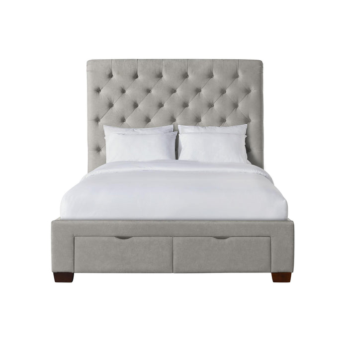 Waldorf Queen Upholstered Storage Bed - In Home Furniture (San Antonio, TX)