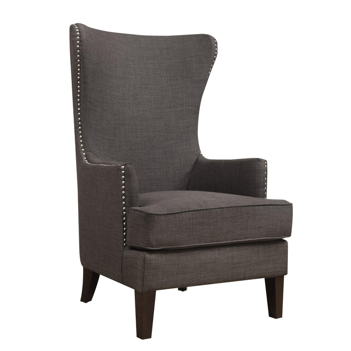 Kori Accent Chair in Heirloom Charcoal - In Home Furniture (San Antonio, TX)