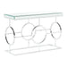 Pearl Rectangle Mirrored Sofa Table - In Home Furniture (San Antonio, TX)