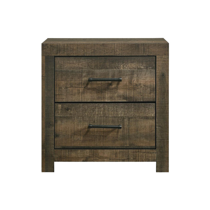 Bailey 2-Drawer Nightstand - In Home Furniture (San Antonio, TX)