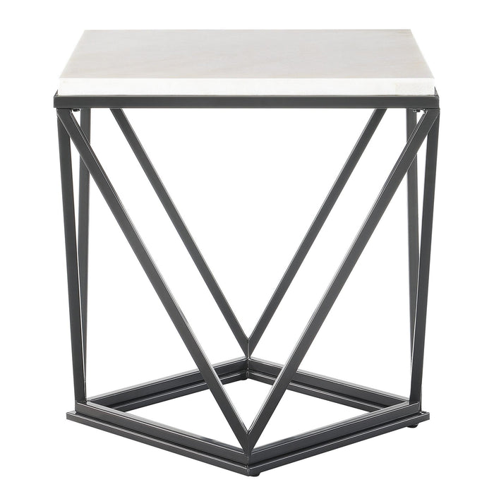 Riko Square End Table - In Home Furniture (San Antonio, TX)
