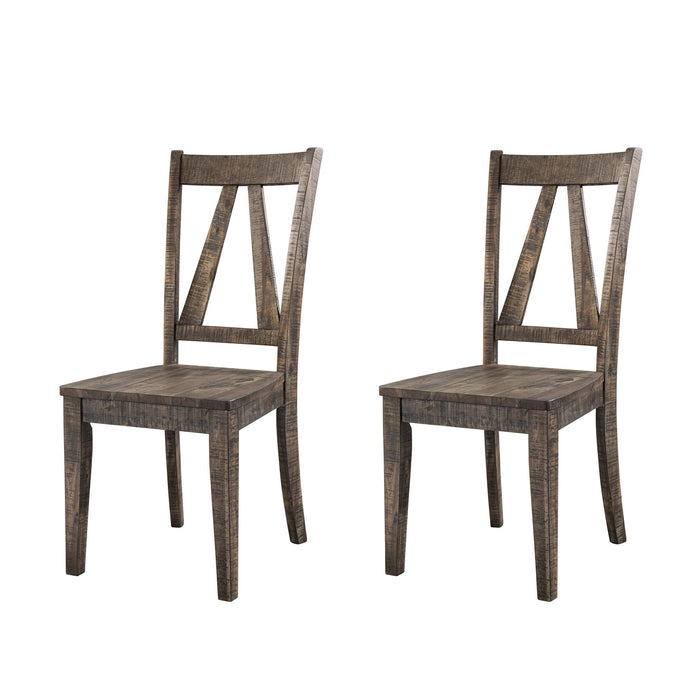 Finn Wooden Side Chair Set of 2 - In Home Furniture (San Antonio, TX)