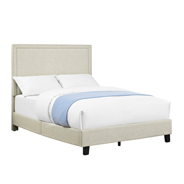 Erica Upholstered Twin Platform Bed - In Home Furniture (San Antonio, TX)