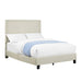 Erica Upholstered Twin Platform Bed - In Home Furniture (San Antonio, TX)