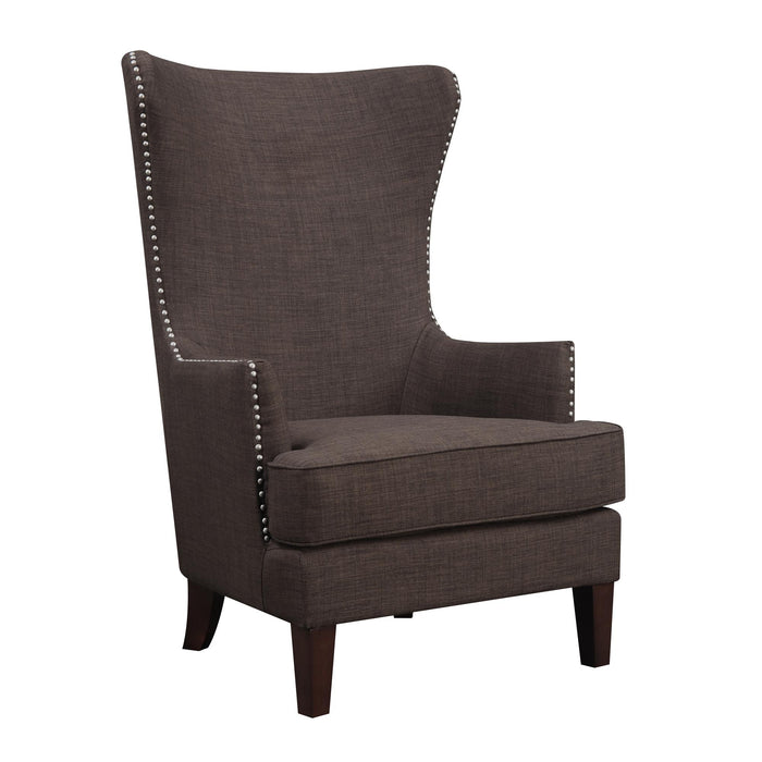 Kori Accent Chair in Chocolate - In Home Furniture (San Antonio, TX)
