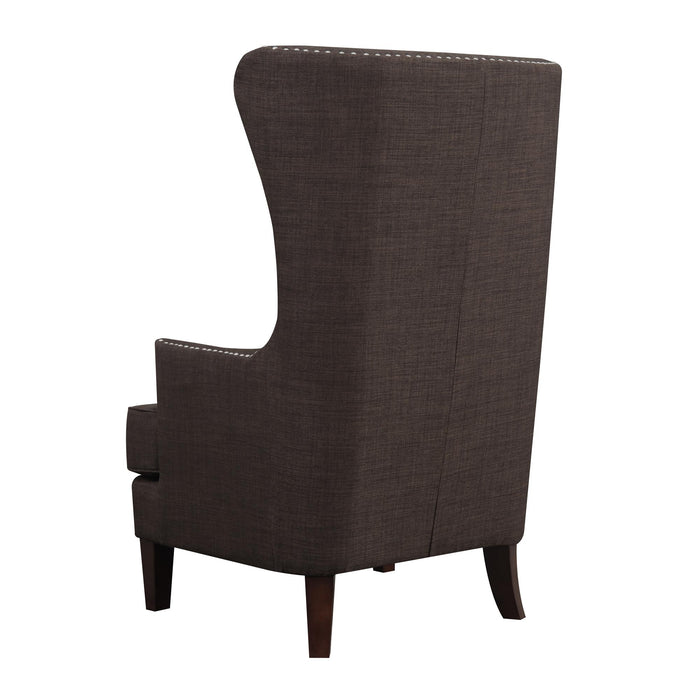Kori Accent Chair in Chocolate - In Home Furniture (San Antonio, TX)