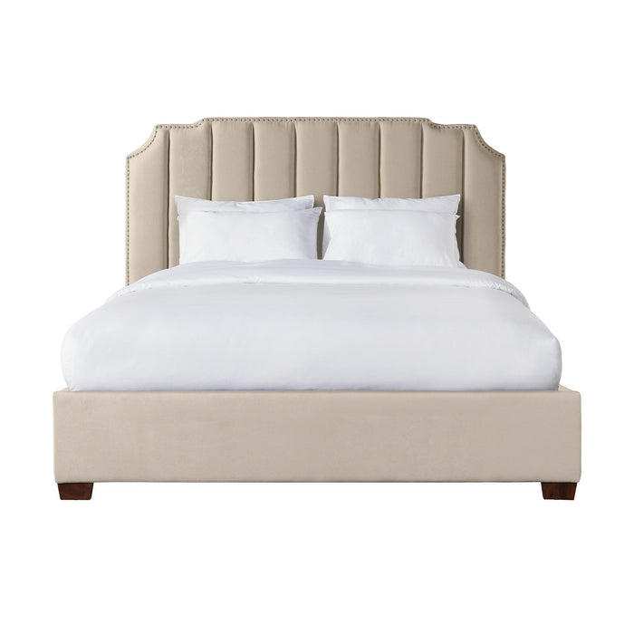 Harper King Upholstered Bed - In Home Furniture (San Antonio, TX)