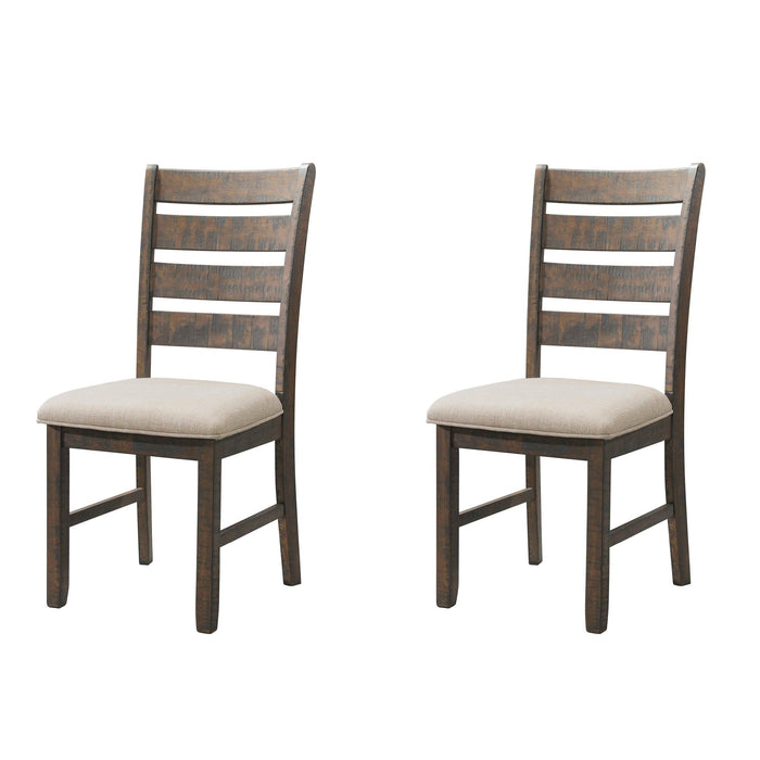 Jax Ladder Back Side Chair Set of 2 - In Home Furniture (San Antonio, TX)