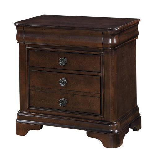 Cameron Cherry Nightstand - In Home Furniture (San Antonio, TX)