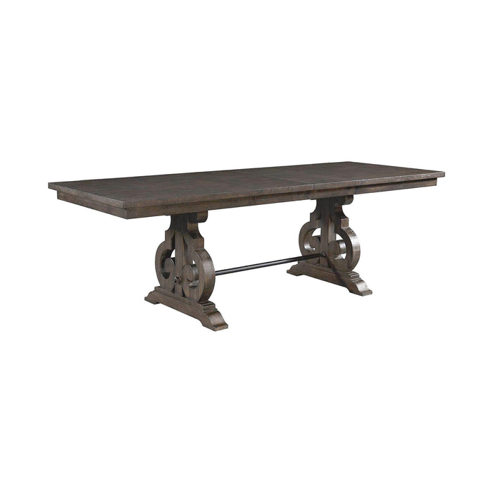 Stone Counter Height Dining Table - In Home Furniture (San Antonio, TX)