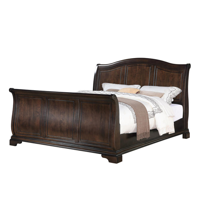 Cameron Cherry King Sleigh Bed