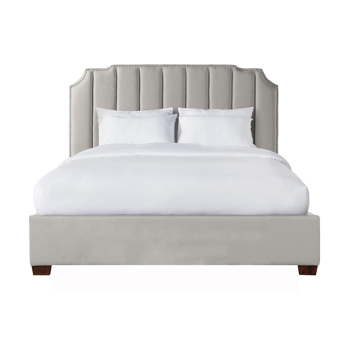 Harper King Upholstered Bed - In Home Furniture (San Antonio, TX)