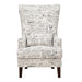 Kori Accent Chair in French Script - In Home Furniture (San Antonio, TX)