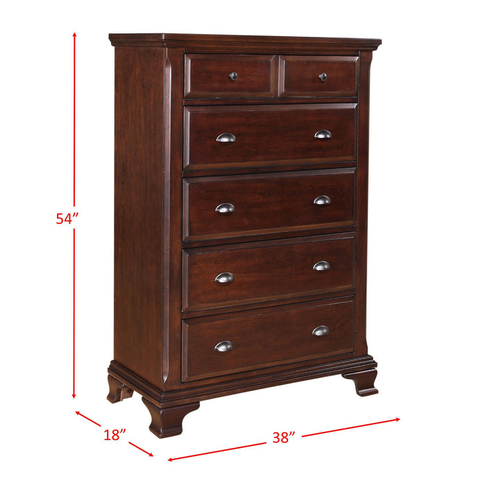 Canton Cherry Chest - In Home Furniture (San Antonio, TX)