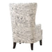 Kori Accent Chair in French Script - In Home Furniture (San Antonio, TX)