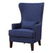 Kori Accent Chair in Blue - In Home Furniture (San Antonio, TX)